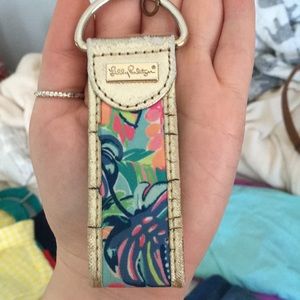 Lilly Pulitzer keychain fob